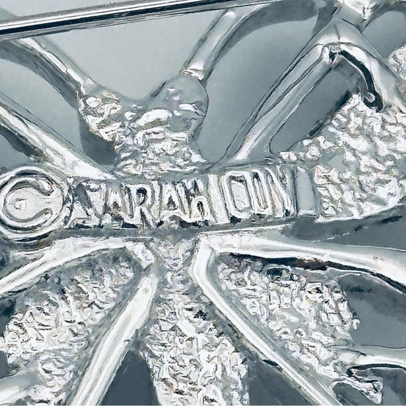 Vintage Sarah Coventry silver tone butterfly pin brooch - Picture 7 of 7